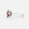 Bague 51 Bague en or gris, diamants et rubis 58 Facettes DV4664-1-51-2
