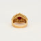 Bague 52 Bague en or jaune, rubis et diamants 58 Facettes DV0385-4
