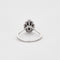 Bague 52.5 Bague en or gris, rubis et diamants 58 Facettes DV0014-6-525-3