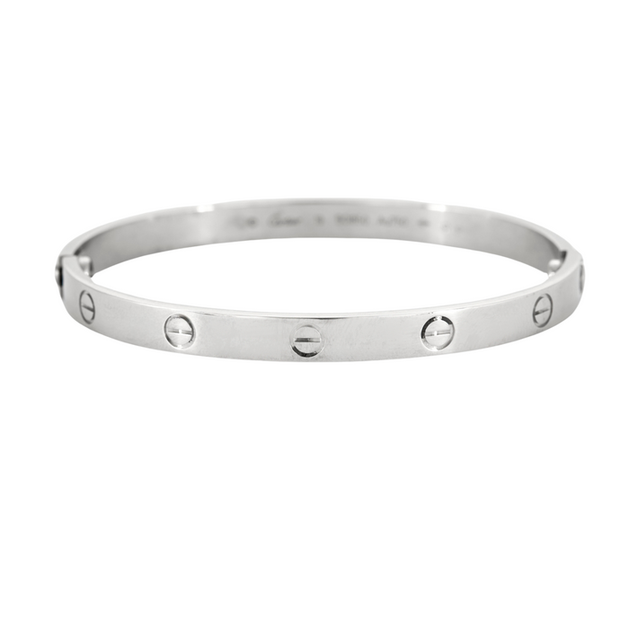 CARTIER - Bracelet Love en or gris