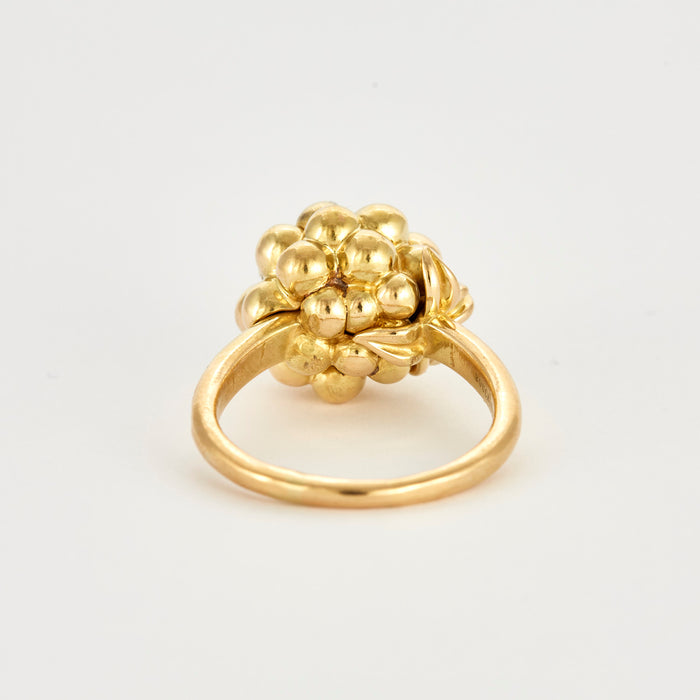 Bague 59 BOUCHERON -  Bague Grain de mure,  or jaune 58 Facettes DV3815-1