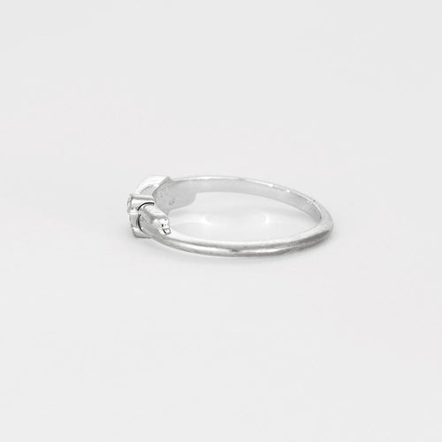 Bague 49 CHAUMET -  Bague Jeux de Liens or gris et diamants 58 Facettes DV4393-1