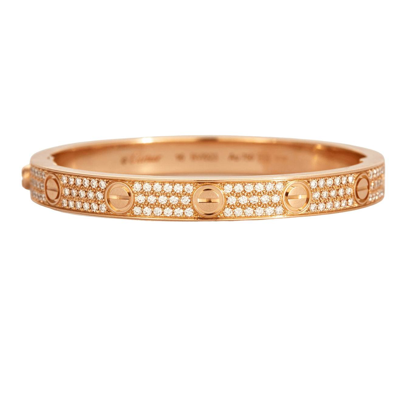 Bracelet Cartier Love rose gold