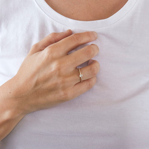 Bague 48 CARTIER - Bague Etincelle or rose et diamants 58 Facettes DV4558-2-48-2