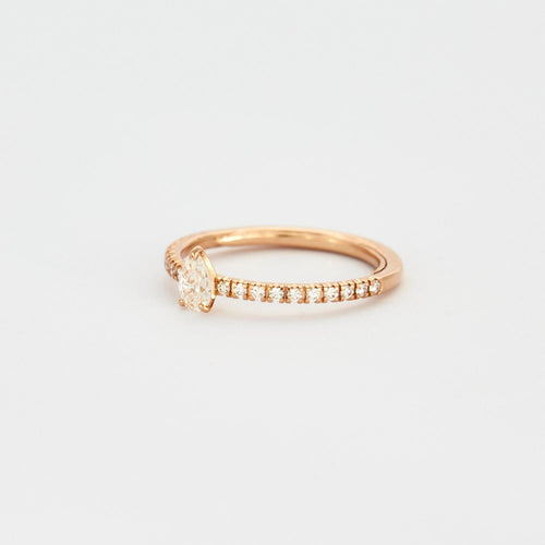 Bague 48 CARTIER - Bague Etincelle or rose et diamants 58 Facettes DV4558-2-48-2