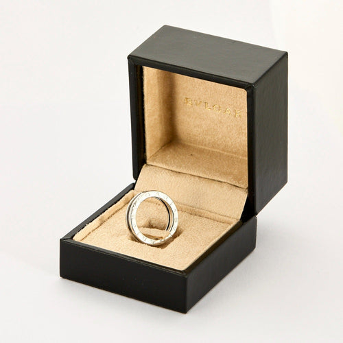 Bague 55 Bulgari - B Zero - Alliance  or gris 58 Facettes DV4070-3-DV0736-1