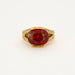 Bague Bague en or jaune grenat spessartite et diamants 58 Facettes DV4875-1