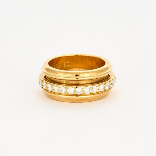 Bague 50 PIAGET- Bague Possession or jaune et diamants 58 Facettes DV5227-2