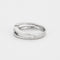 Bague or gris et diamants