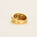 Bague 55 Bague en or jaune, saphir et diamants 58 Facettes DV5140-3-DV0736-1