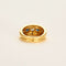 Bague 55 Bague en or jaune, saphir et diamants 58 Facettes DV5140-3-DV0882-1