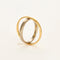 CHARLOTTE CHESNAIS - Ellipse Bold - Bague or jaune et or gris