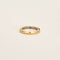 Bague 55 CHARLOTTE CHESNAIS - Ellipse Bold - Bague or jaune et or gris 58 Facettes DV0715-1-55-2