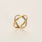 CHARLOTTE CHESNAIS - Ellipse Bold - Bague or jaune et or gris