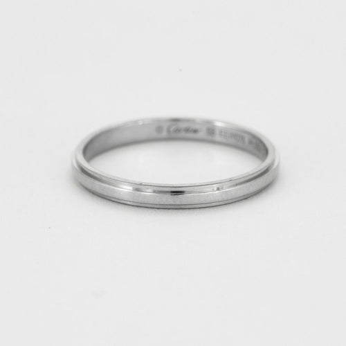 Bague 58 Cartier - Alliance d'amour- platine 58 Facettes DV5570-1-58-1