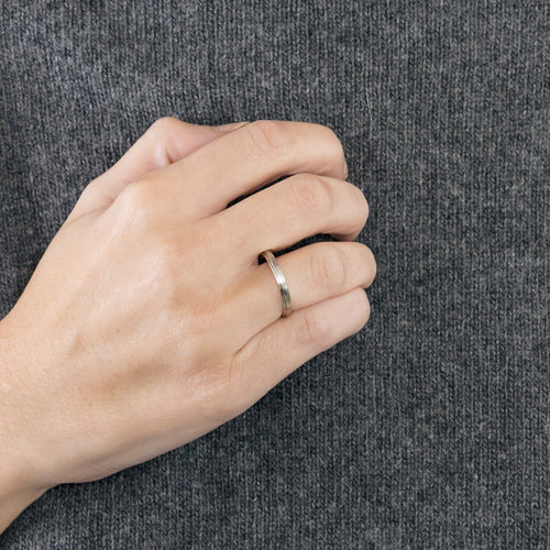 Bague 58 Cartier - Alliance d'amour- platine 58 Facettes DV5570-1-58-1