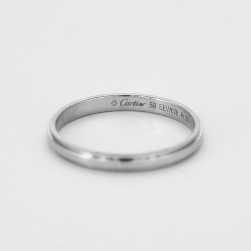 Bague 58 Cartier - Alliance d'amour- platine 58 Facettes DV5570-1-58-1