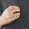 Bague 50 DIOR Bague Muguet or gris, diamants et perle 58 Facettes DV0711-1-50-2
