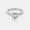Bague 50 DIOR Bague Muguet or gris, diamants et perle 58 Facettes DV0711-1-50-2
