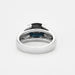 Bague 56 Mauboussin - Bague Nuit d'Amour or gris saphirs et diamants 58 Facettes DV4694-1