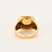 Bague 57 Bague en or jaune et citrine coussin 58 Facettes DV5199-7