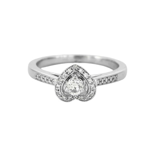 Bague 54 Mauboussin Bague Solitaire Sex Love Touch N°2,  or gris et diamants 58 Facettes DV5393-1