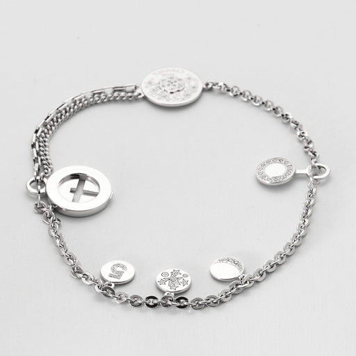 Bracelet CHANEL - Camélia - Bracelet en or gris, diamants 58 Facettes DV0615-4