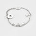 Bracelet CHANEL - Camélia - Bracelet en or gris, diamants 58 Facettes DV0615- 4