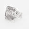 CHANEL - Cristaux glacés - Bague or gris, diamants, quartz