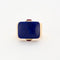 Bague 53 FRED - Bague en or jaune lapis-lazuli et rubis 58 Facettes DV2998-2
