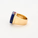 Bague 53 Bague Fred en or jaune lapis-lazuli et rubis 58 Facettes DV2998-2