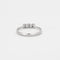 Bague 58 Bague en or gris, diamants 58 Facettes DV5778-1