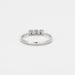 Bague 58 Bague en or gris, diamants 58 Facettes DV5778-1