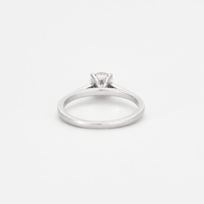 Bague 48 DE BEERS. Bague solitaire en platine et diamant 58 Facettes DV0722-1-48-2