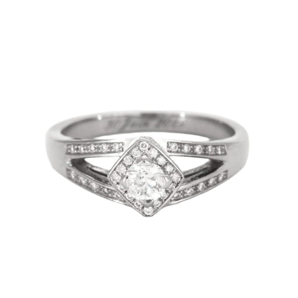 Engagement rings Mauboussin White gold