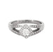 Bague 50 Mauboussin Solitaire Love my Love N°3 or gris et diamants 58 Facettes DV5365-1