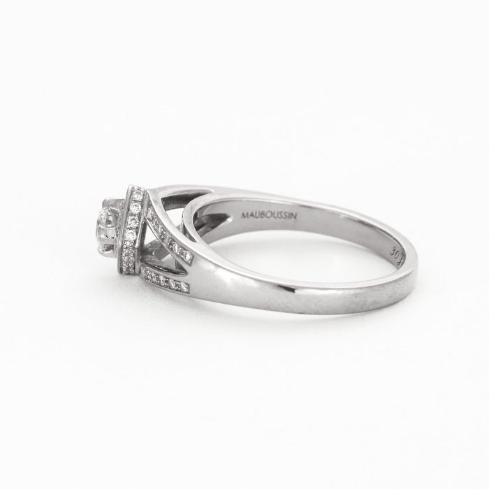 Mauboussin Lonely Love my Love No. 3 white gold and diamonds