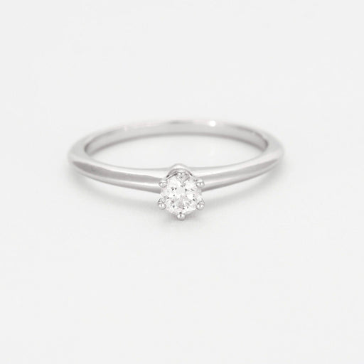 Bague 56 TIFFANY & CO. Bague solitaire diamant et platine 58 Facettes DV0723-1-56-3