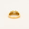Bague 52 Bague jonc en or jaune et  diamant 58 Facettes DV6202-1