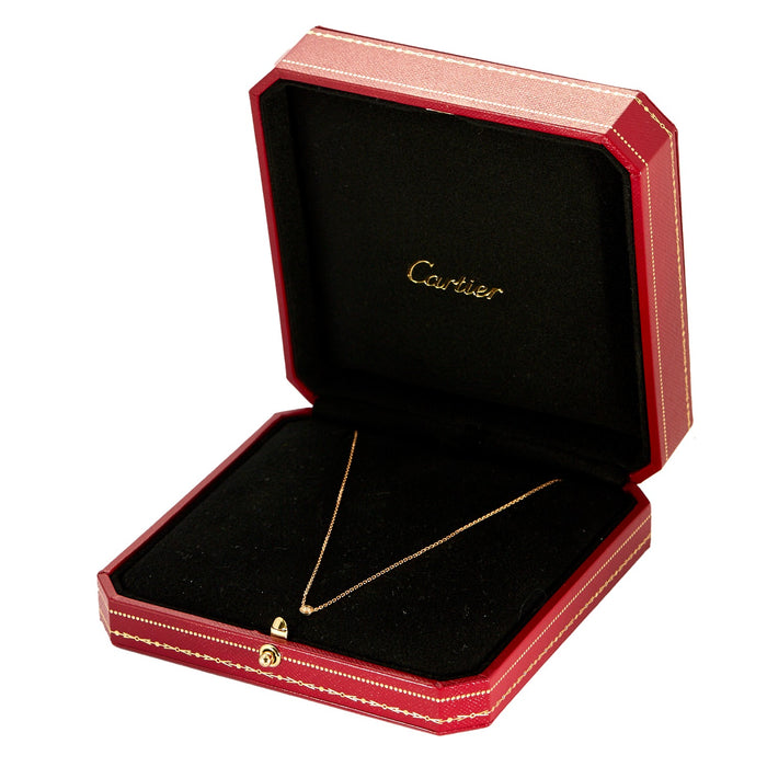 Cartier d'amour - Collier en or rose et diamant