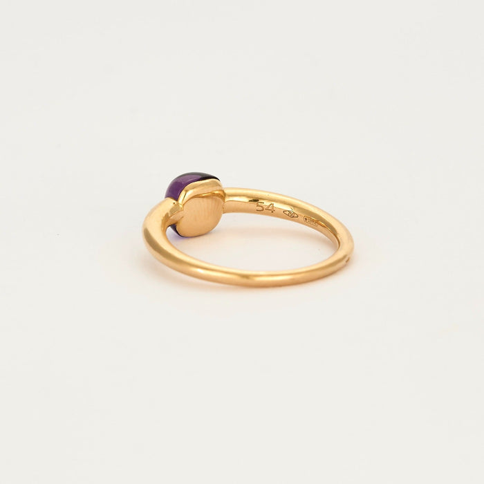 POMELLATO - M'ama non m'ama - Anillo de oro rosa y amatista