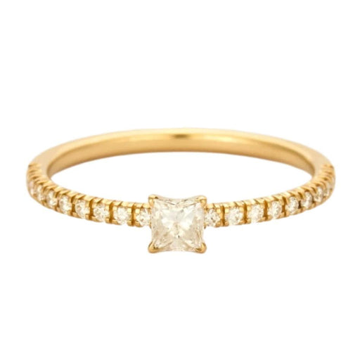 Bague 51 CARTIER - Etincelle - Bague en or jaune et diamants 58 Facettes DV0725-1-51-2