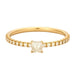 Bague 51 CARTIER - Etincelle - Bague en or jaune et diamants 58 Facettes DV0725-1-51-2