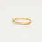 Bague 51 CARTIER - Etincelle - Bague en or jaune et diamants 58 Facettes DV0725-1-51-2