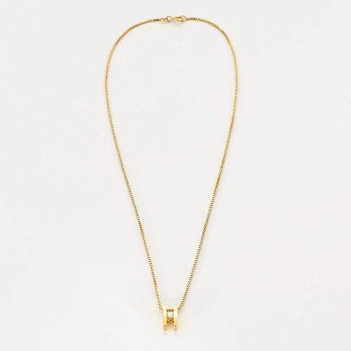 Collier Collier en or jaune et pendentif diamant 58 Facettes DV6206-1