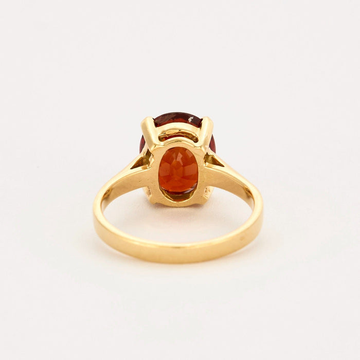 Bague 56 Bague en or jaune et grenat spessartite 58 Facettes DV0687-9-56-3