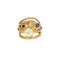 Bague 56 Bague moderniste or jaune et diamant 2,03 carats 58 Facettes DV0729-1-56-3