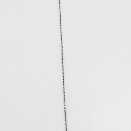 Collier Collier négligé en or gris perles et diamants taillés en rose 58 Facettes DV0013-26