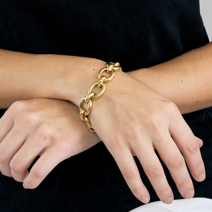 CARTIER - Pulsera bañera en oro amarillo