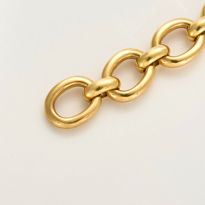 CARTIER - Yellow gold bathtub bracelet